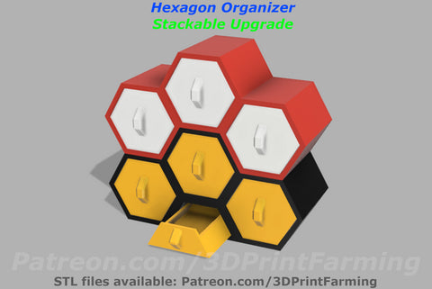 Hexagon Organizer Stackable Updgrade