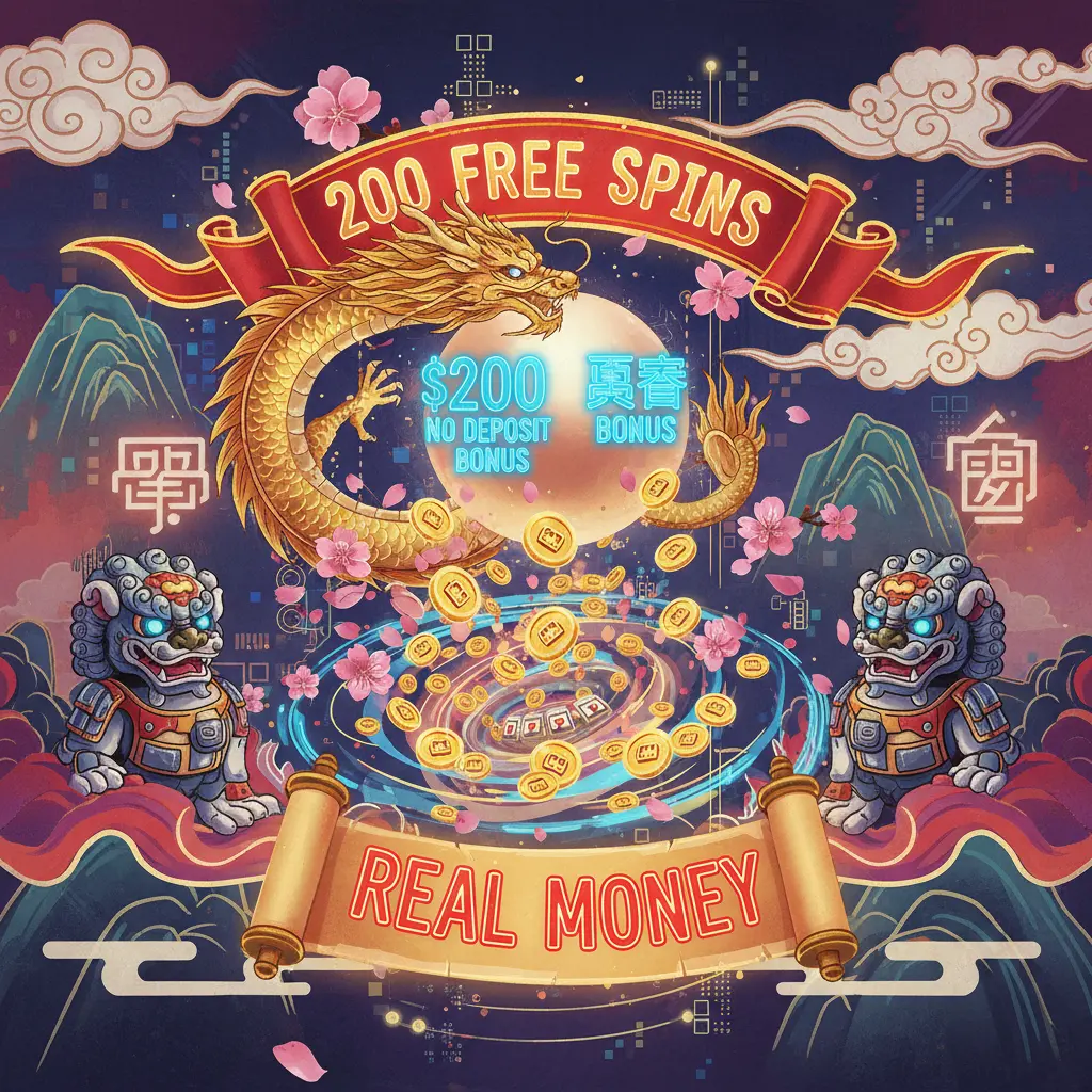 $200 no deposit bonus 200 free spins real money - spins